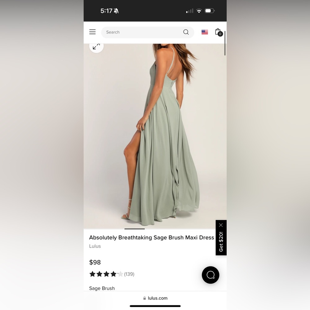 Bridesmaid maxi dress